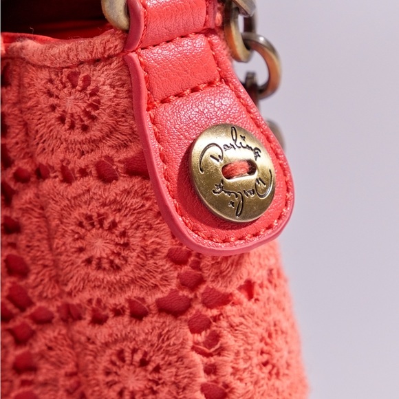 Darling Coral Lace Women’s crossbody Bag - Picture 6 of 9